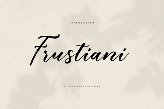 Frustiani Font